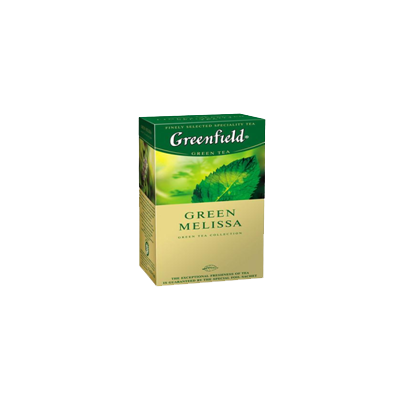 Чай зеленый 25 пакетиков. Гринфилд мелисса