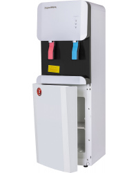 Aqua Work 105-LDR бело-черный со шкафчиком,с нагревом и электронным охлаждением